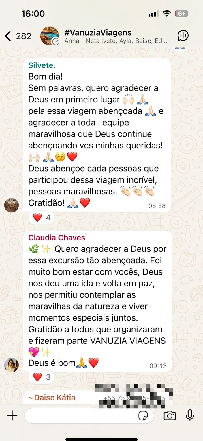 Depoimento de cliente 1